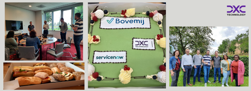 Bovemij Project celebration ServiceNow Ask James DXC